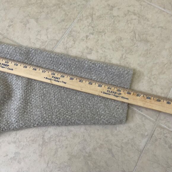 Zara Knit Cardigan Sweater Jacket women’s size M faux leather trim w pockets OF - Picture 10 of 10